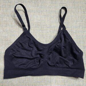 Under Control Womens Medium Maternity Black Bra Wireless